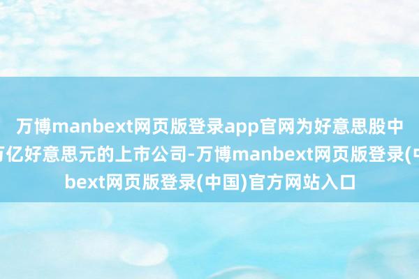 万博manbext网页版登录app官网为好意思股中第6家总市值达2万亿好意思元的上市公司-万博manbext网页版登录(中国)官方网站入口