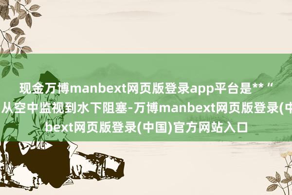 现金万博manbext网页版登录app平台是**“全维度压制”**：从空中监视到水下阻塞-万博manbext网页版登录(中国)官方网站入口